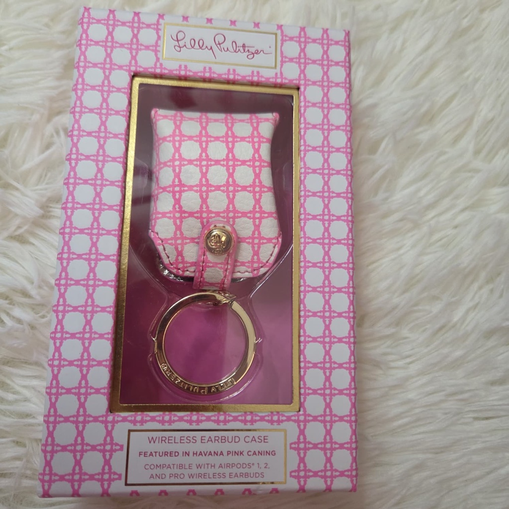 Nwt Lilly Pulitzer Earbud Case Compatible With Airpods 1, 2.